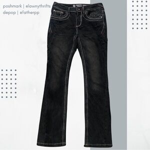 Ninth Hall Men's sz 28 Signal Jeans Y2K Skater Punk Jeans